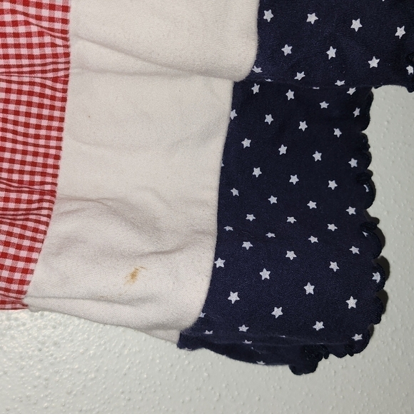 Little LINDSEY Red White and Blue Patriotic Dress - Picture 7 of 7